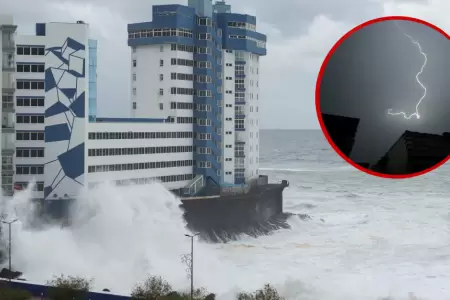 Tormenta 'Emilia' se intensifica en Espaa