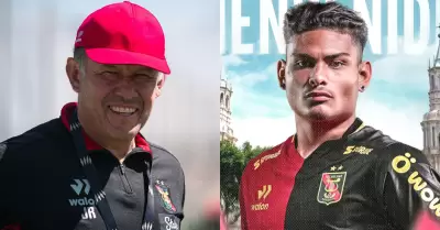 Juan Reynoso saluda del fichaje de Jeriel de Santis por Melgar.