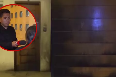 SJL: Criminales incendiaron casa de ancianos