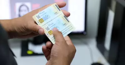 Entrega de DNI electr�nico contin�a en Lima Metropolitana.
