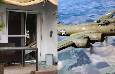 Bomba de la II Guerra Mundial caus estragos en una pequea ciudad.