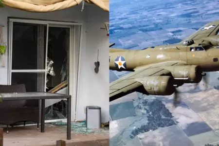 Bomba de la II Guerra Mundial caus� estragos en una peque�a ciudad.