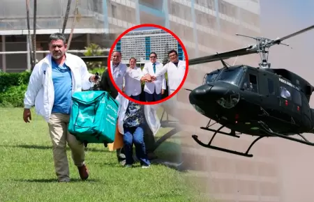 INCOR trajo un corazn desde Cusco y logr un transplante exitoso en el Hospital