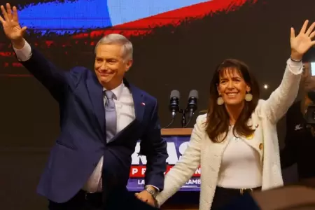 El candidato republicano brind a sus militantes sus primeras palabras tras la v