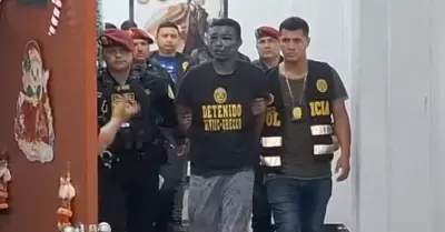 Polic�a captura a presunto sicario en SJL