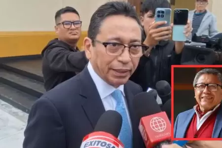 Abogado de Ciro Castillo evita responder sobre paradero de gobernador del Callao