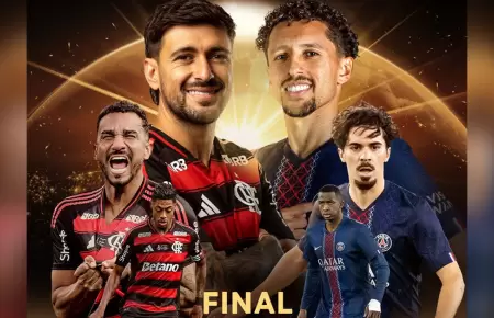 Flamengo y PSG se enfrentar�n en la final de la Copa Intercontinental.