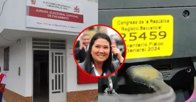 JEE Pacasmayo emiti� informe por c�mara del Congreso usada en mitin fujimorista.