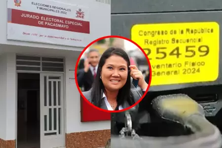 JEE Pacasmayo emiti� informe por c�mara del Congreso usada en mitin fujimorista.