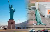 Brasil: Fuerte viento derriba una r�plica de la Estatua de la Libertad y genera alarma clim�tica