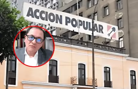 Acci�n Popular podr�a perder inscripci�n como partido