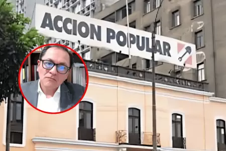 Acci�n Popular podr�a perder inscripci�n como partido