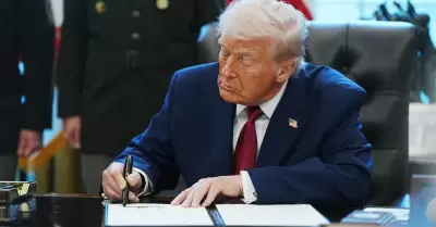 Donald Trump firma orden ejecutiva sobre el fentanilo