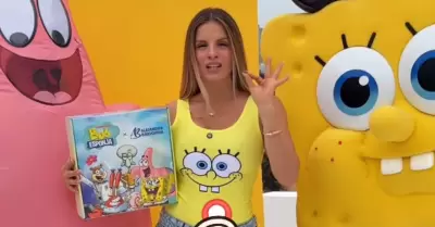 Ale Baigorria en nueva pel�cula de Bob Esponja