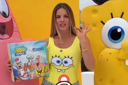 Ale Baigorria en nueva pel�cula de Bob Esponja
