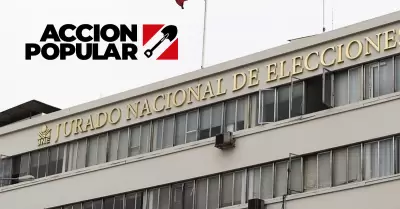 JNE formaliza nulidad de elecciones internas de Acci�n Popular en resoluci�n ofi