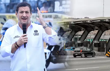 Alcalde de Lima Renzo Reggiardo descarta reactivaci�n de cobro de peajes.