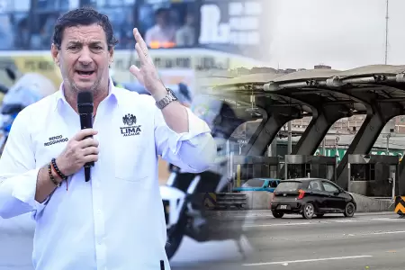 Alcalde de Lima Renzo Reggiardo descarta reactivaci�n de cobro de peajes.