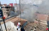La Victoria: Incendio de grandes proporciones consume un almacén
