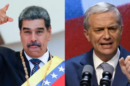 Maduro afirma que Jos� Antonio Kast es "seguidor de Pinochet y Hitler".