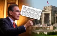Poder Judicial concede apelación de Martín Vizcarra para revisar sentencia de 14 años de prisión