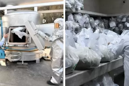 55.6 toneladas de droga decomisada fueron incineradas en 2025