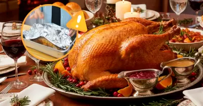 Minsa advierte riegos al cocinar pavo en contacto directo con aluminio.