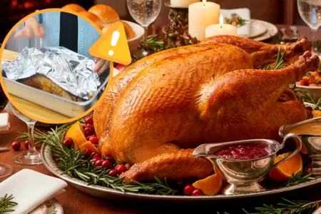 Minsa advierte riegos al cocinar pavo en contacto directo con aluminio.