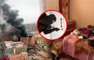Sujetos aprovecharon incendio en almac�n de La Victoria para robar dinero y pertenencias de vecinos