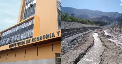 Dinero destinado del MEF a ANIN no alcanzan para defensas ribere�as en el norte.