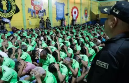 Operativo policial al interior del penal de Pucallpa