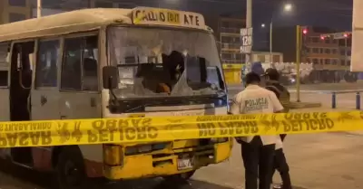 Bus es atacado por presuntos extorsionadores en SMP