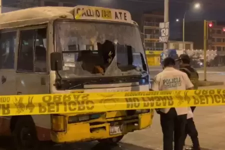 Bus es atacado por presuntos extorsionadores en SMP