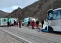 Tragedia en carretera: Choque entre cami�n y colectivo deja un fallecido y m�s de 18 heridos en Jujuy