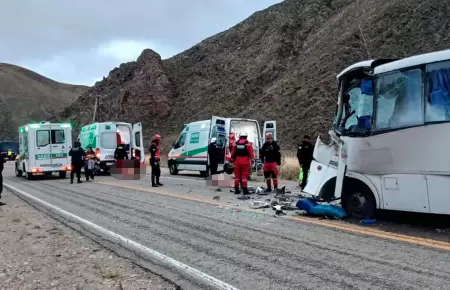 Accidente en Jujuy dej� 22 heridos.