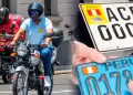 �Atenci�n motociclistas! Desde HOY es obligatorio el uso de placas con chip para motos en el Per�