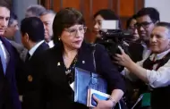 Delia Espinoza critica su inhabilitación por el Congreso: "Demuestran que actúan dictatorialmente"