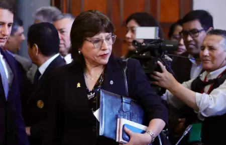 Delia Espinoza considera que su inhabilitaci�n es una muestra de una actuaci�n d