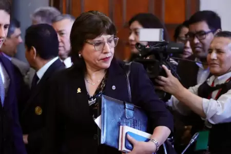 Delia Espinoza considera que su inhabilitaci�n es una muestra de una actuaci�n d