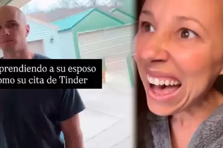 Hombre va a cita de Tinder y encontr� a su esposa.