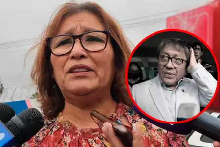 La nueva gobernadora evit� profundizar en el caso de presunta corrupci�n que rod