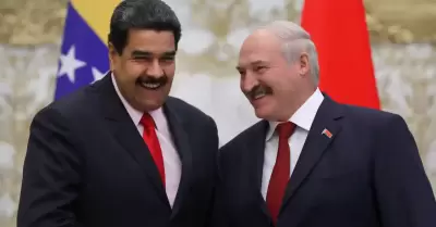 Nicol�s Maduro y Alexander Lukashenko