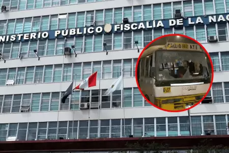 Fiscal�a inicia diligencias preliminares tras ataque contra bus en SMP