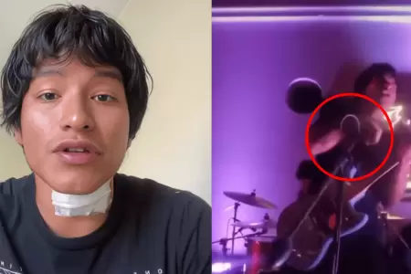 Cantante rompe su silencio tras electrocutarse en concierto