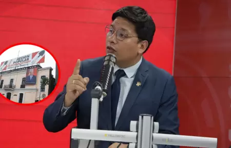 Ilich L�pez cuestion� decisi�n del JNE con internas de Acci�n Popular.