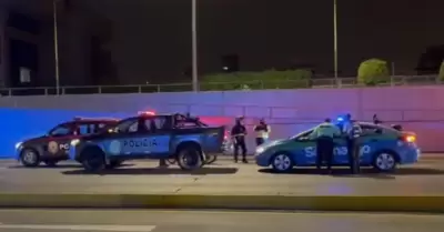 Capturan a raqueteros en Miraflores