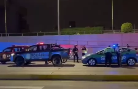 Capturan a raqueteros en Miraflores