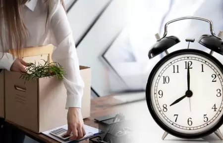 Despedida por llegar muy temprano.