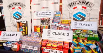 Autorizan ferias de venta de pirot�cnicos en cuatro ciudades del Per�.