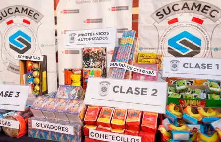 Autorizan ferias de venta de pirot�cnicos en cuatro ciudades del Per�.